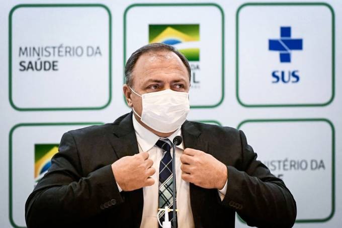 AGU pede habeas corpus ao STF para proteger Pazuello na CPI da Covid Foto: Evaristo Sa / Colaborador/Getty Images