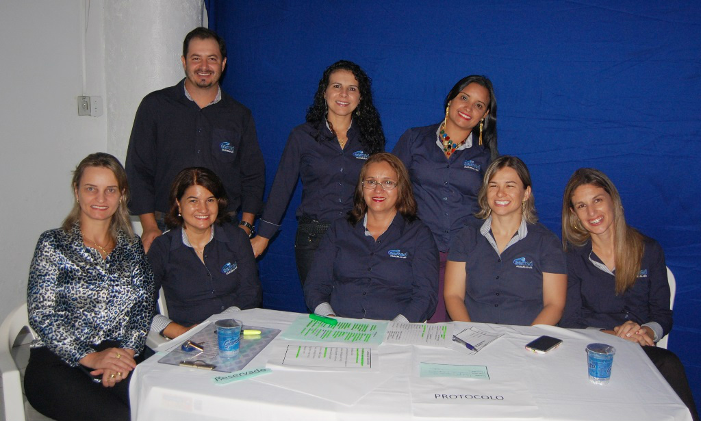 Membros da equipe da secretaria de Educação de Amambai. / Foto: Moreira Produções