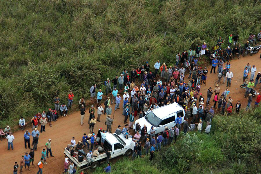 Força Nacional chega a MS para auxiliar na desocupação de fazenda Força Nacional chega a MS para auxiliar na desocupação de fazenda