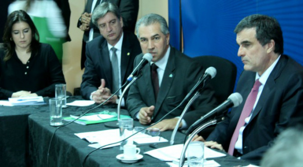 O encontro aconteceu na terça-feira (14), em Brasília 