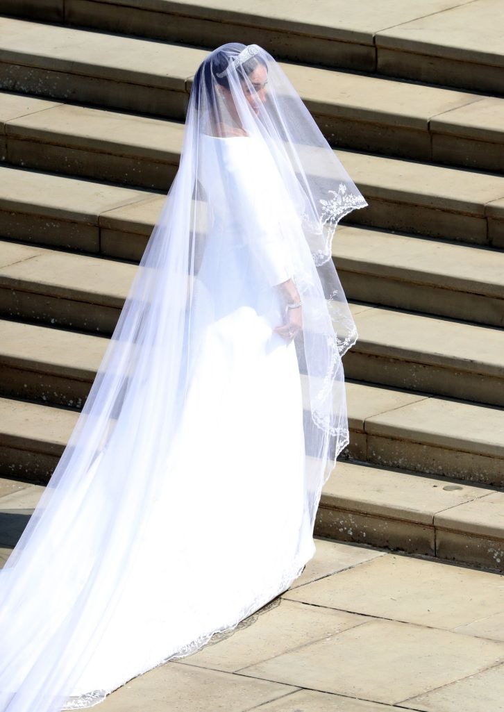 Veja o vestido de noiva de Meghan Markle (Andrew Matthews - WPA Pool/Getty Images/Getty Images)
