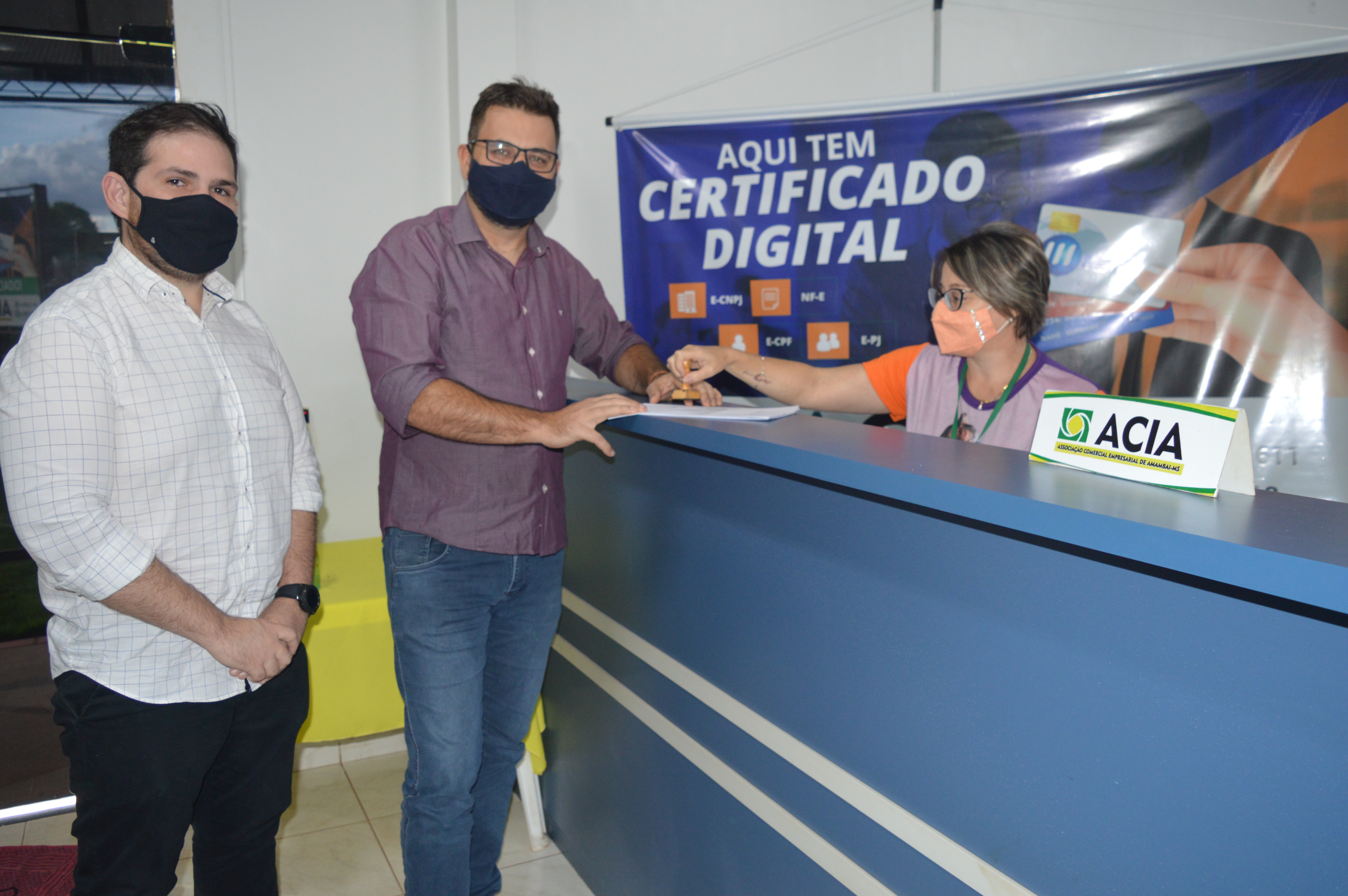 O registro oficial dos concorrentes / Foto: Moreira Produções