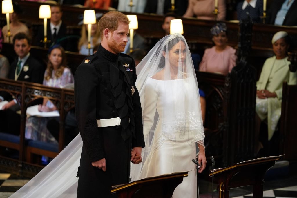 Veja o vestido de noiva de Meghan Markle (Dominic Lipinski - WPA Pool/Getty Images/Getty Images)