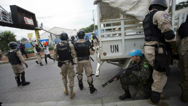 Trapas da ONU foram enviadas a seis dos nove Estados haitianos para eleições 