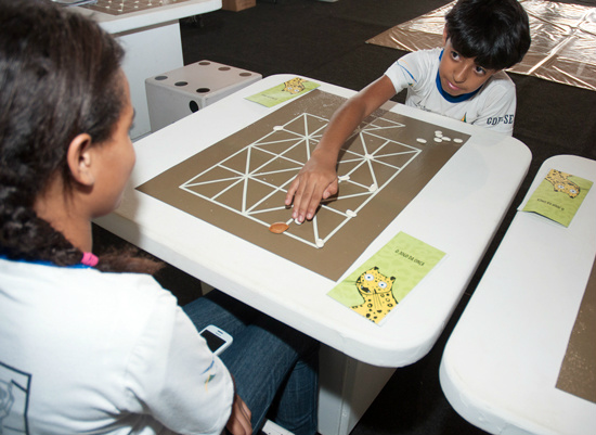 O jogo de tabuleiro recebe o nome de 