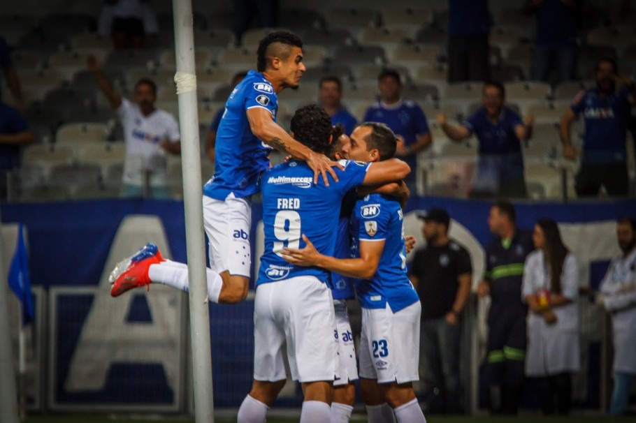 Libertadores: Cruzeiro briga por primeiro lugar geral contra o Emelec Créditos: Vinnicius Silva/Cruzeiro