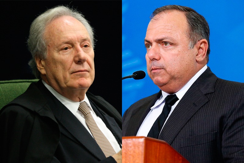 Lewandowski concede habeas corpus a Pazuello, que terá o direito do silêncio Ministro do STF Ricardo Lewandowski acatou pedido do ex-ministro da Saúde Eduardo Pazuello (Foto: Divulgação/STF-PR)