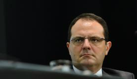 O ministro Nelson Barbosa, que participa do Fórum Econômico Social, na Suíça 