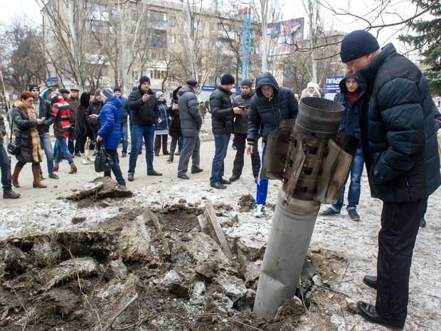 Pelo menos 18 civis foram mortos na Ucrânia antes do cessar-fogo
