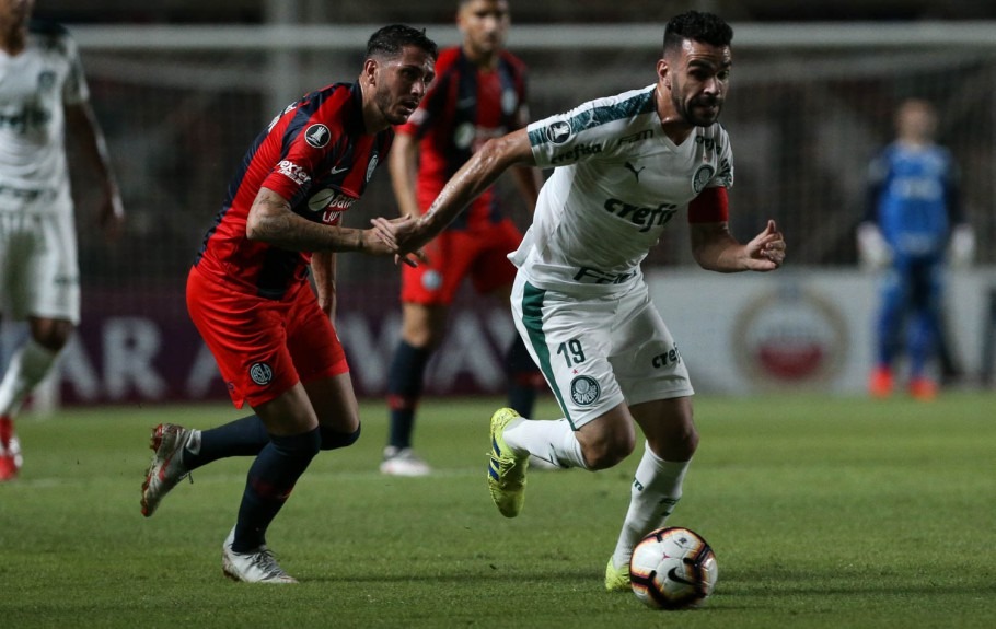 Palmeiras mede forças com o San Lorenzo na Libertadores Créditos: Cesar Greco/Palmeiras