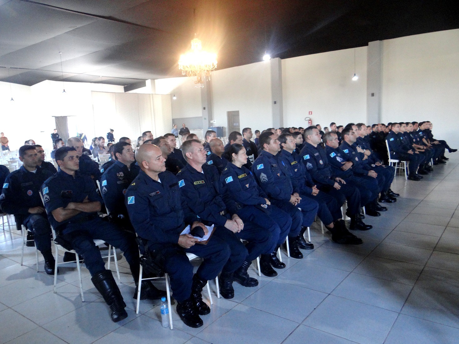 Júlio Marcos Echeverria é o novo comandante da PM de Amambai Atualmente a 3ª CIPM conta com o efetivo de 96 militares / Foto: Moreira Produções