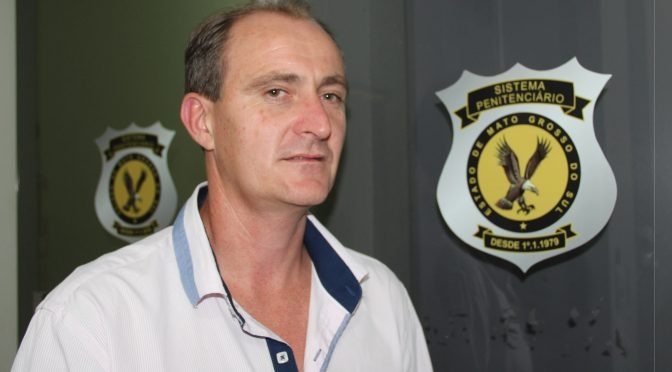 Justiça concede saída temporária para o Dia das Mães a detentos de Amambai Vanderlei Hermann é o diretor do presídio de Regime Semiaberto de Amambai / Foto: Divulgação