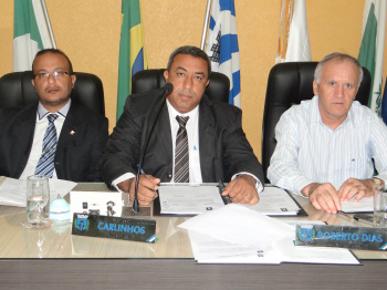 Resumo da sessão da Câmara de Amambai do dia 11 de novembro A sessão foi coordenada pela mesa diretora do legislativo municipal / Foto: Moreira Produções