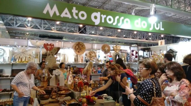 Arte sul-mato-grossense movimenta R$ 120 mil na Feira Nacional Artesanato
