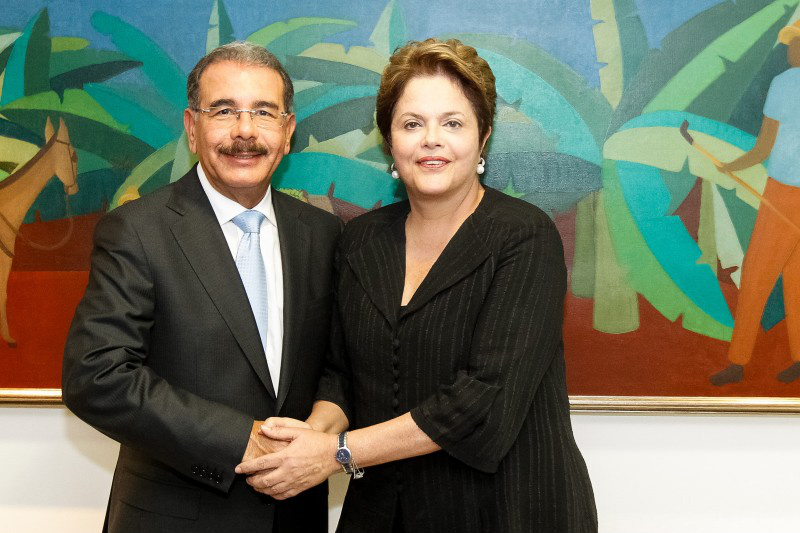 Presidenta Dilma Rousseff durante encontro com o presidente eleito da República Dominicana. Danilo Medina. Foto: Roberto Stuckert Filho/PR