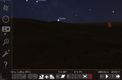Programa que simula planetário virtual pode ser usado nas salas de informática