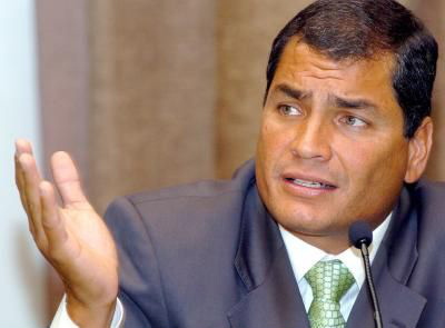 Presidente do Equador vai se licenciar do cargo para concorrer à reeleição