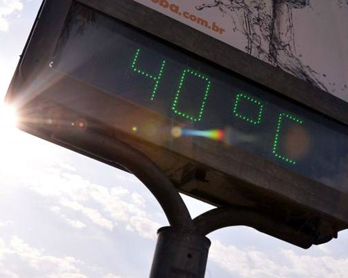 O mundo ficará, a longo prazo, 3,6 graus Celsius (ºC) mais quente