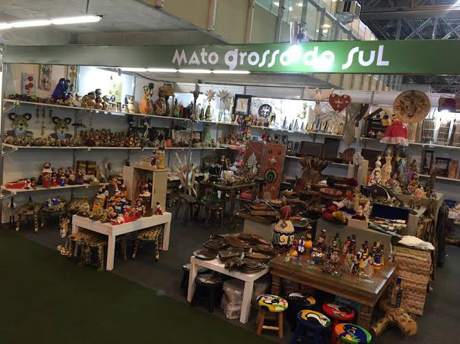 Arte sul-mato-grossense movimenta R$ 120 mil na Feira Nacional Artesanato