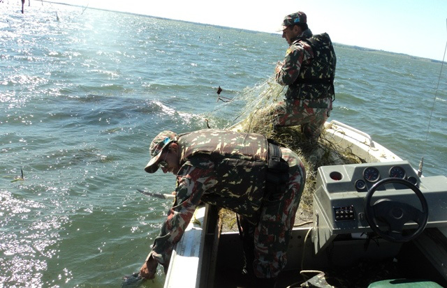 Lago da Usina Sérgio Motta, em Bataguassu.