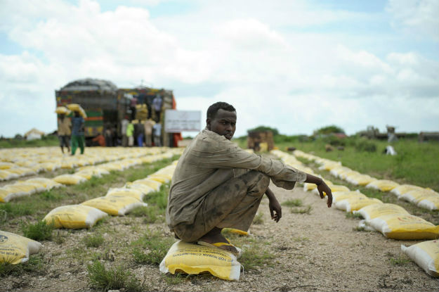 Uma seca severa e falta d'água estão afetando vários países em África. Foto: ONU/Tobin Jones
