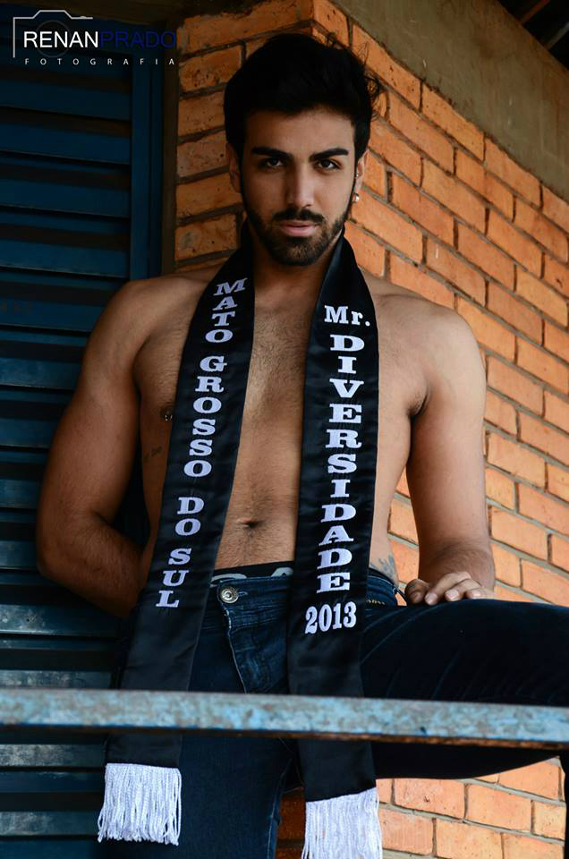 Sul Matogrossense, eleito gay mais bonito do Brasil. Foto: Renan Prado