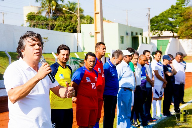 Copa Assomasul é feita por várias mãos; uma delas é a do governo Caravina durante discurso
