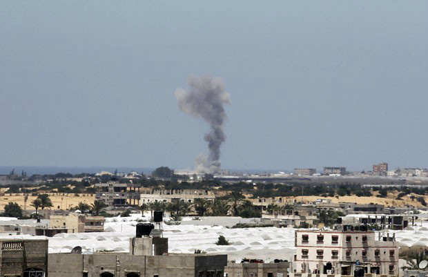 Foguetes de Gaza atingem sul de Israel; exército revida