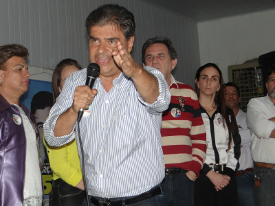 Candidato a governado do MS, Nelsinho Trad (PMDB)Foto: Moreira Produções