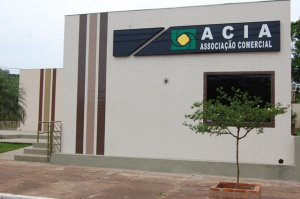 Prédio da Acia tem nova fachada e logomarca Prédio da Acia tem nova fachada e logomarca