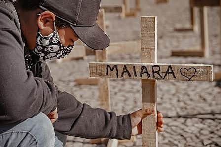 Com 2.513 mortes por covid-19 em 24 horas, Brasil chega a mais de 439 mil óbitos Os quase 440 mil mortos pela covid no país são lembrados em atos e manifestações por todo Brasil - Giorgia Prate