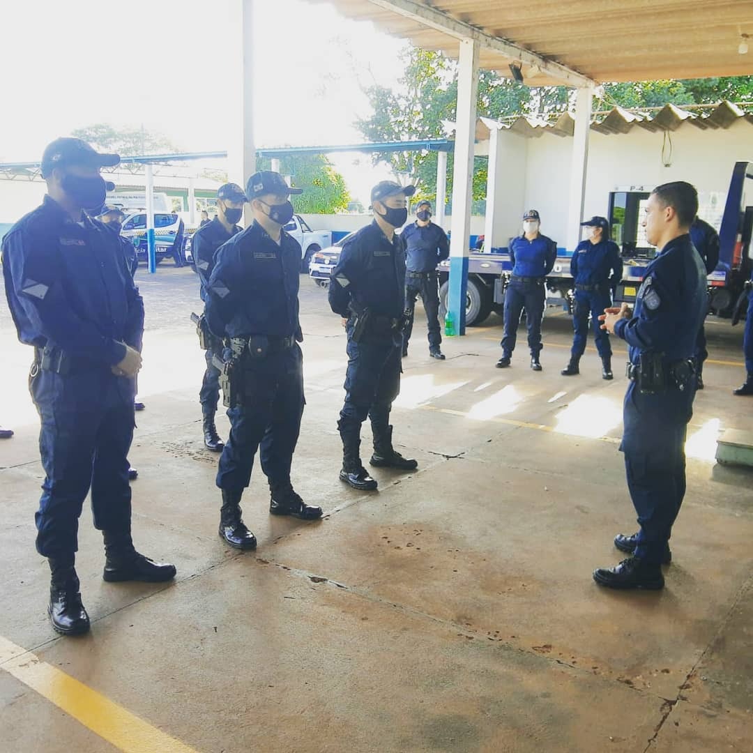Polícia Militar de Amambai recepciona novos soldados Foto: 3ª CIPM