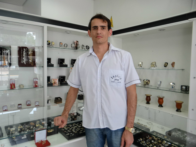 Thiago Ferreira, proprietário da Império Joias e Relógios / Foto: Moreira Produções