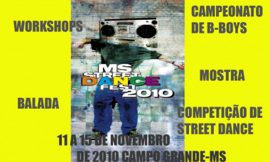 Grupos e pessoas de todo o Brasil podem se inscrever no MS Street Dance Fest