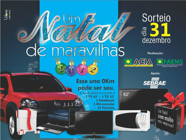 Campanha de Natal da Acia estimula economia do município Campanha de Natal da Acia estimula economia do município