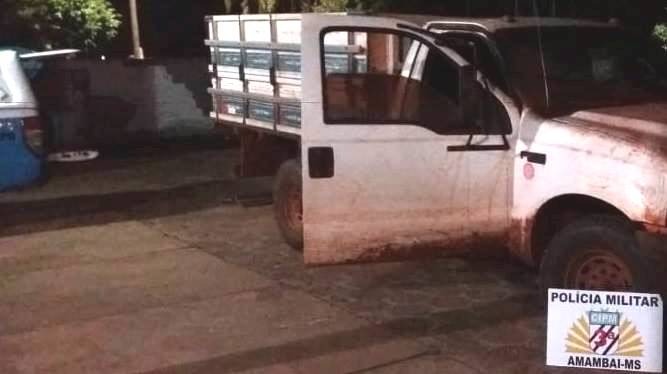 Polícia Militar apreende drogas, em Amambai Foto: Divulgação