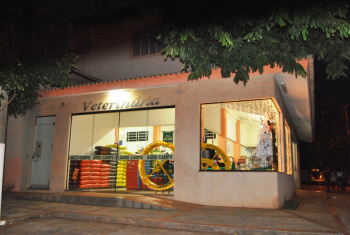 ACIA e Fundesc fazem entrega de prêmios do concurso Natal de Luzes 2011 Uma das lojas de Amambai decoradas neste Natal de 2011.