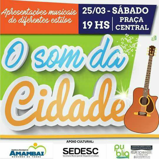 Agenda de eventos para Amambai e região Agenda de eventos para Amambai e região