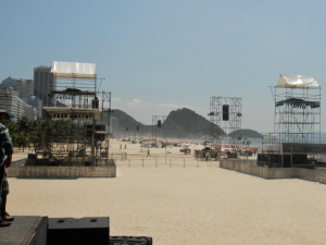 Tudo pronto para o show de Natal de Gilberto Gil e Stevie Wonder no Rio Tudo pronto para o show de Natal de Gilberto Gil e Stevie Wonder no Rio