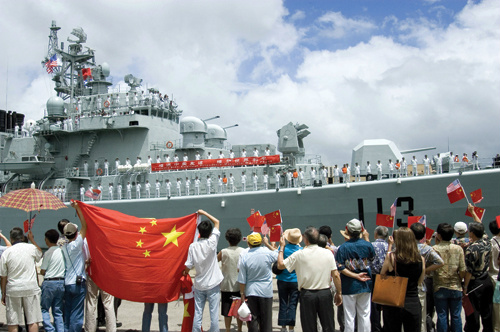 Ministro da Defesa chinesa a quer pronta para guerra naval Divulgação