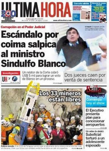 Denúncia de corrupção sacode Judiciário paraguaio