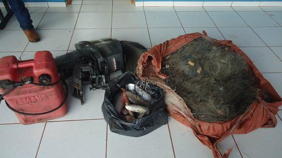 PMA autua pescador paulista e apreende redes no Rio Verde durante Piracema