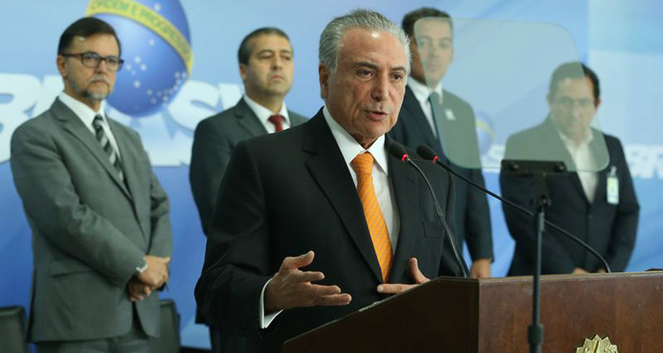 Temer diz que governo está aberto para negociar reforma da Previdência Foto: Divulgação
