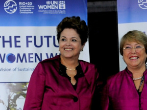 Dilma defende maior participação das mulheres na política mundial Dilma defende maior participação das mulheres na política mundial