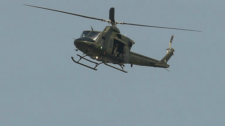 Talibã sequestra tripulação de helicóptero paquistanês no Afeganistão Divulgação
