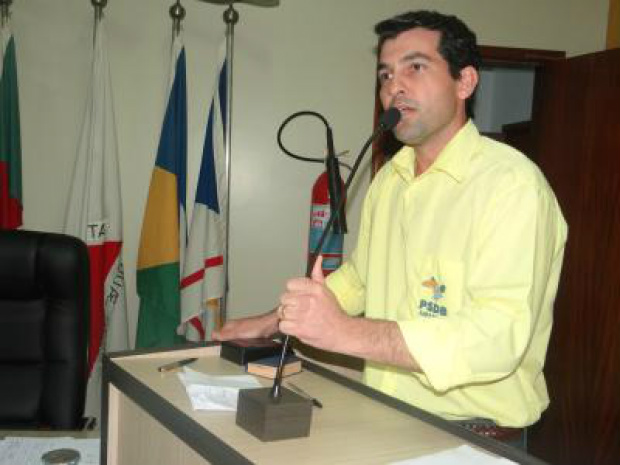 Presidente do PSDB de Amambai, empresário Christiano Bortolotto Foto: Moreira Produções