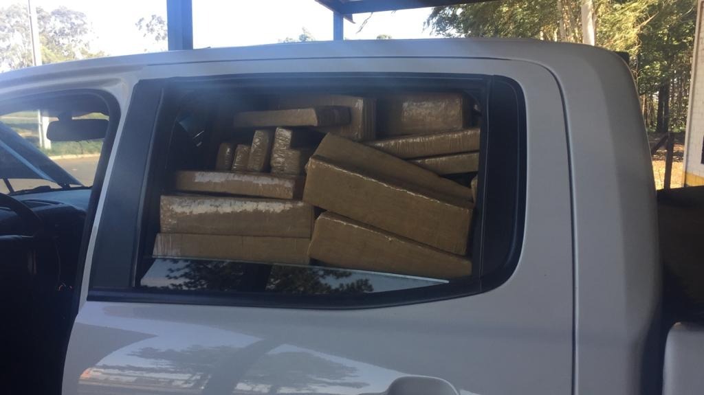 Operação apreende mais 1 tonelada de maconha e recupera veículo Foto: Reprodução
