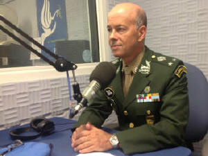 General Fernando Goulart em entrevista à Rádio ONU