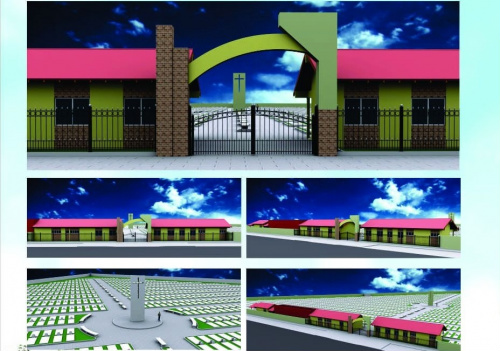 Novo cemitério de Amambai será instalado na saída para Aral Moreira Projeto do novo cemitério da cidade de Amambai.