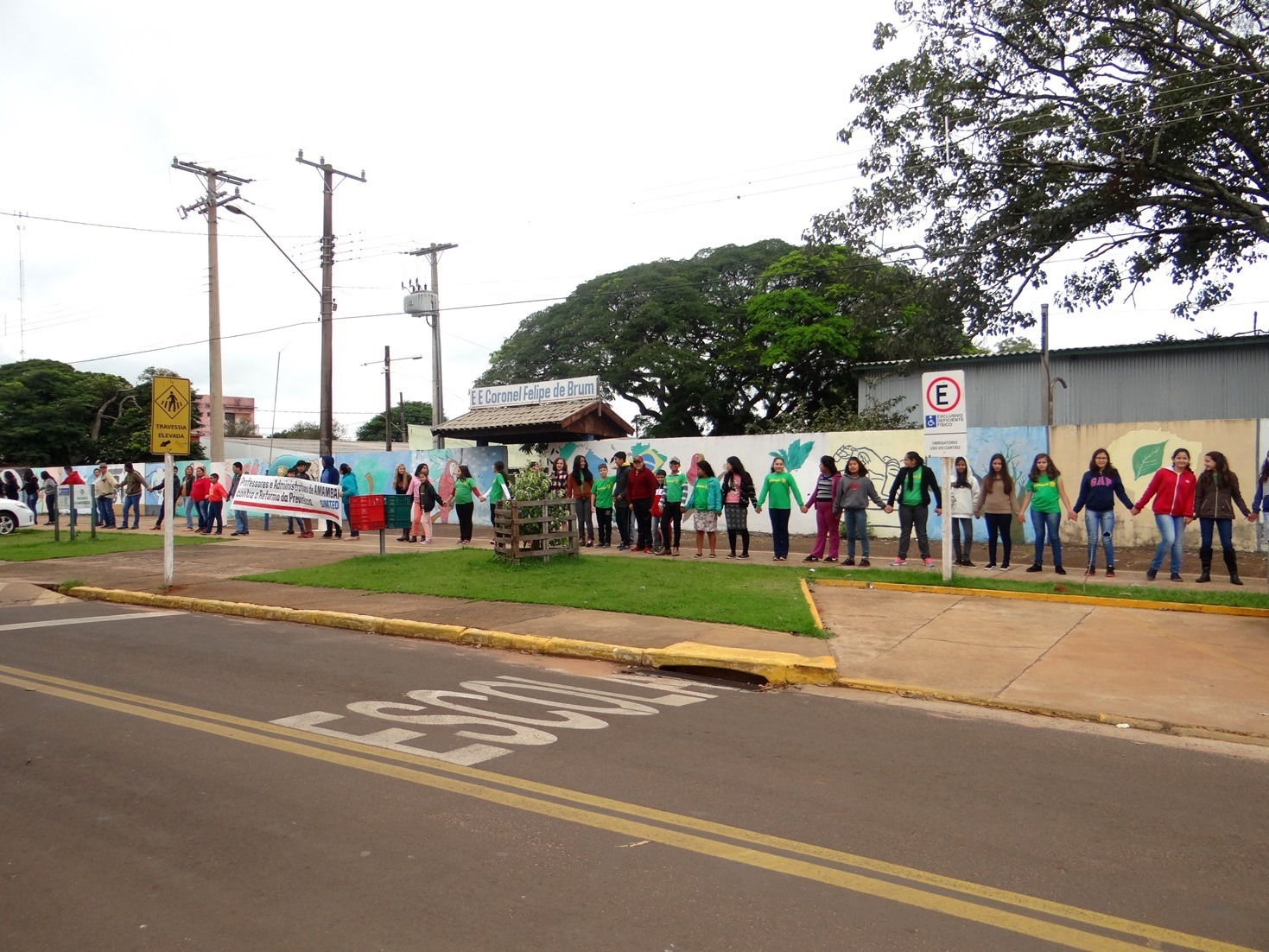EE Cel. Felipe de Brum / Foto: Moreira Produções